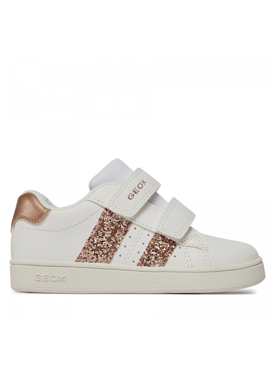 Sneakersy Geox J Eclyper Girl J45LRA 000BC C1ZH8 M Bílá